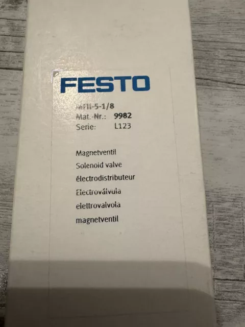 Festo Magnetventil MFH-5-1/8 Neu-OVP