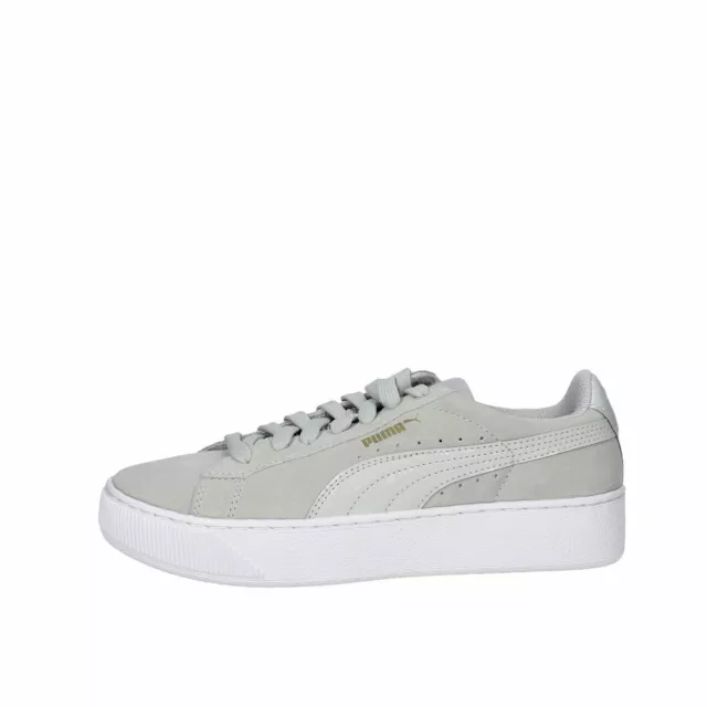 Scarpe Sneakers Donna Puma Original Vikky Platform 363287 Pelle Shoes Pe Nuovo