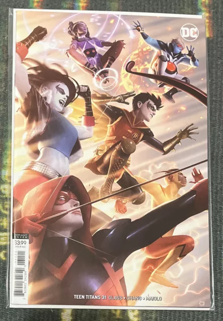 Teen Titans #31 Alex Garner Variant DC Comics 2019 Sent In A Cardboard Mailer