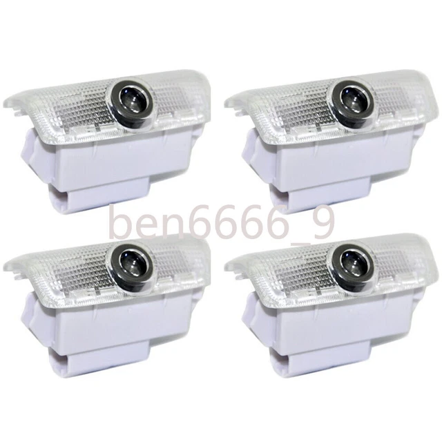 4PCS CAR DOOR Light Ghost Shadow Logo Projector LED Courtesy Lamp For