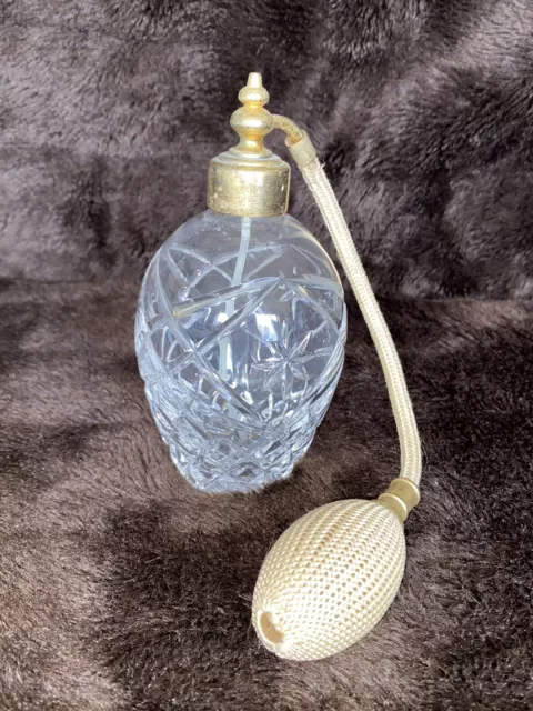 Deco Vintage Perfume Atomiser Glass Vanity Dressing Table Decor