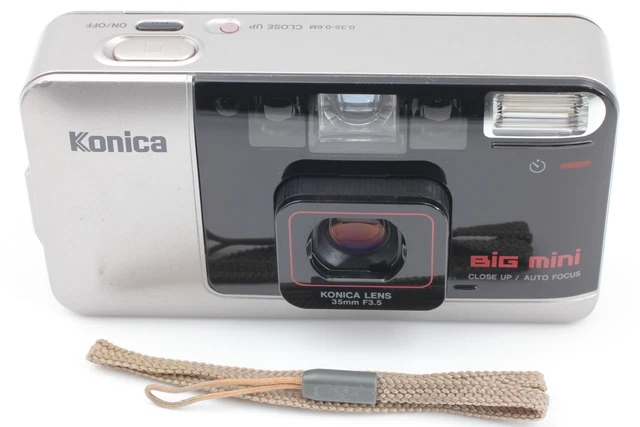 LCD Works [Near MINT+] Konica BIG Mini A4 Point & Shoot 35mm Film Camer JAPAN