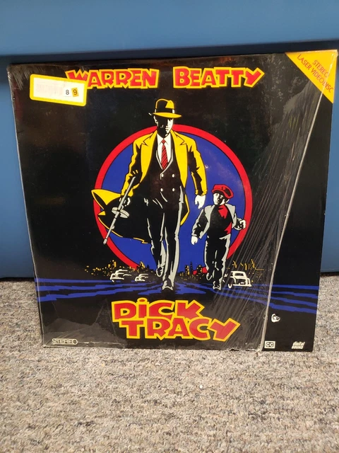 Dick Tracy 1990 LD Laser Disc Laserdisc 1066AS Warren Beatty Madonna Dick Tracy 1990 LD Laser Disc Laserdisc 1066AS Warren Beatty Madonna