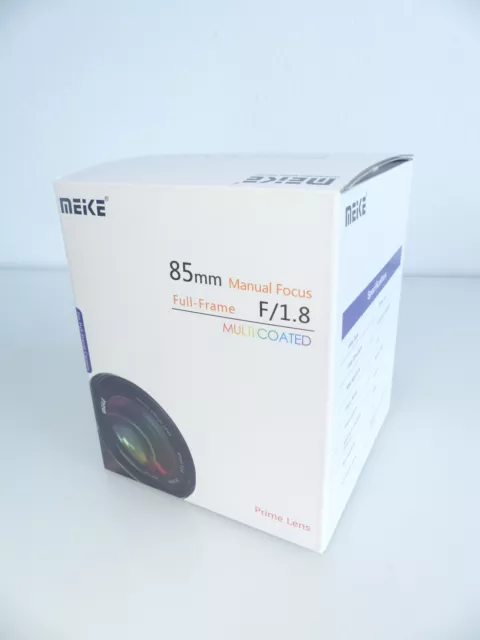 Meike 85mm F/1.8 Manual Focus Lens Objektiv für Sony E Mount NEU #22 M