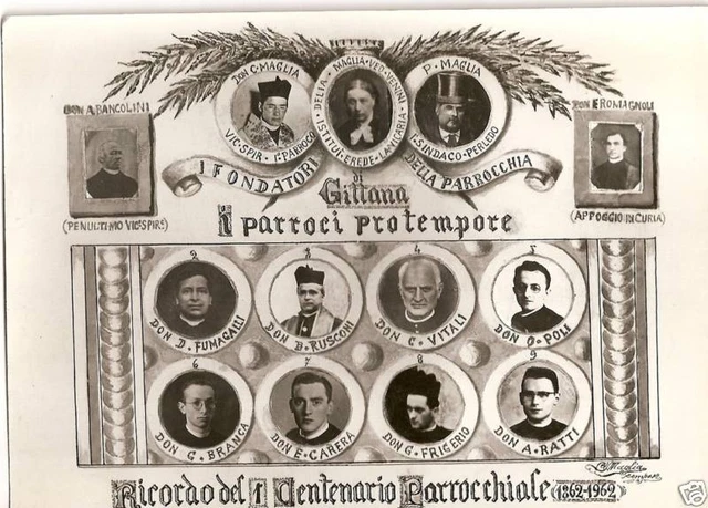 Gittana Provincia Di Como Ricordo Primo Centenario 1962