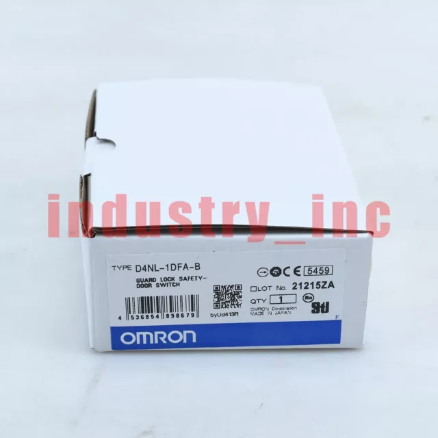 New in box Omron D4NL-1DFA-B safety door switch one year warranty #II