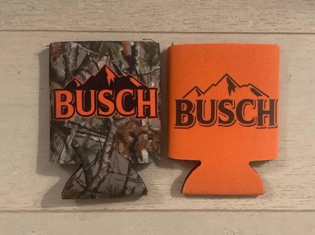 Busch Camo Hunting Koozie 2 Pack