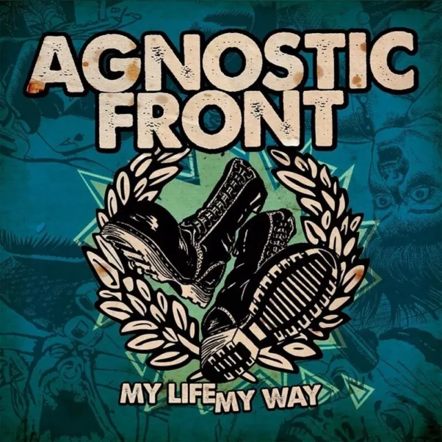 AGNOSTIC FRONT - MY LIFE MY WAY (LP) limited ultra clear Madball NYHC Hardcore