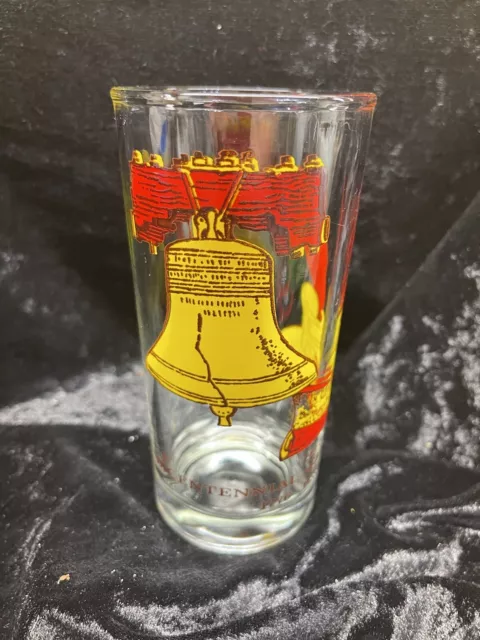 1 Vintage Bicentennial Celebration 1776-1976 Glass Tumbler