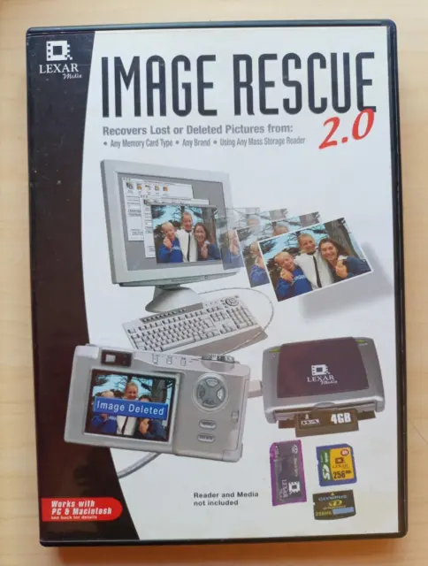 Lexar Media Image Rescue 2.0 - Windows & Mac Image Recovery Software