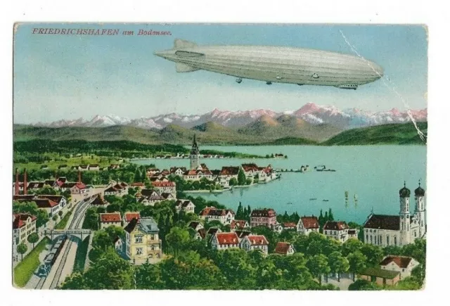 Friedrichshafen am Bodensee Postcard.