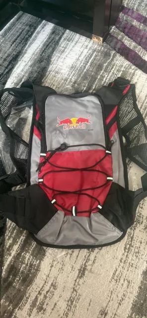 Hydration Backpack with 2L Water Bladder Backpack Red Bull Logo