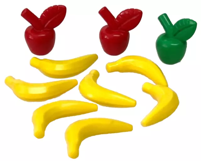 Lego Bulk Bananas Apples Food  Minifigs Ladies Gents Boys Girls Childrens Adults