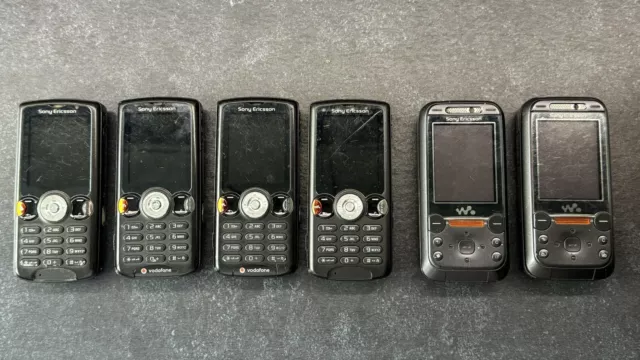 Sony Ericsson W810i Walkman phone Job Lot 6x Mobile Phones