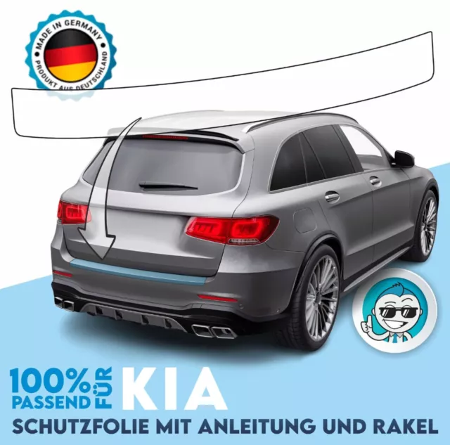 LACKSCHUTZFOLIE für Kia CEED SW Kombi 3 CD  Zubehör Ladekantenschutz transparent