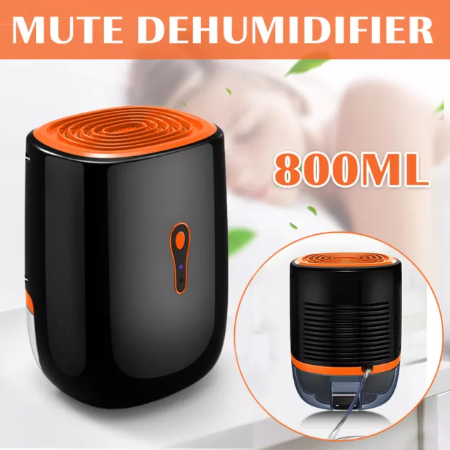 800ML Portable Dehumidifier Home Bedroom Office Electric Air Moisture Dryer Mute