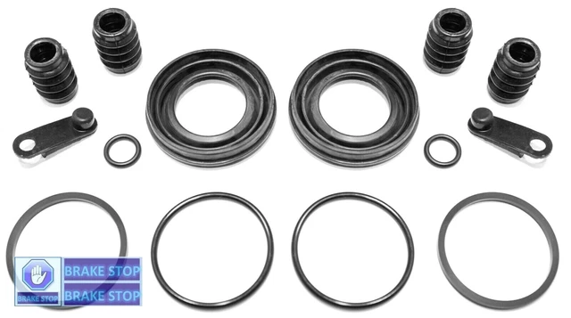 Seinsa Autofren Rear Brake Caliper Repair Kit Seals – Fits Audi A4 B6 2001-2005 (2x)