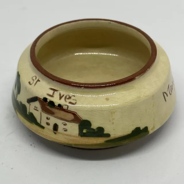 Vintage Watcombe Pottery Torquay Pottery Motto Ware Small Sugar Bowl Pot St Ives