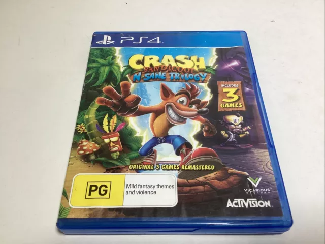 Crash Bandicoot N Sane Trilogy (Seminovo) - PS4 - ZEUS GAMES - A