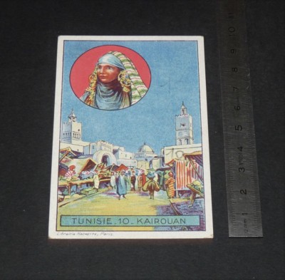 CHROMO 1890-1910 BON-POINT IMAGE ECOLE ARMEE FRANCE ZOUAVES COLONIES 