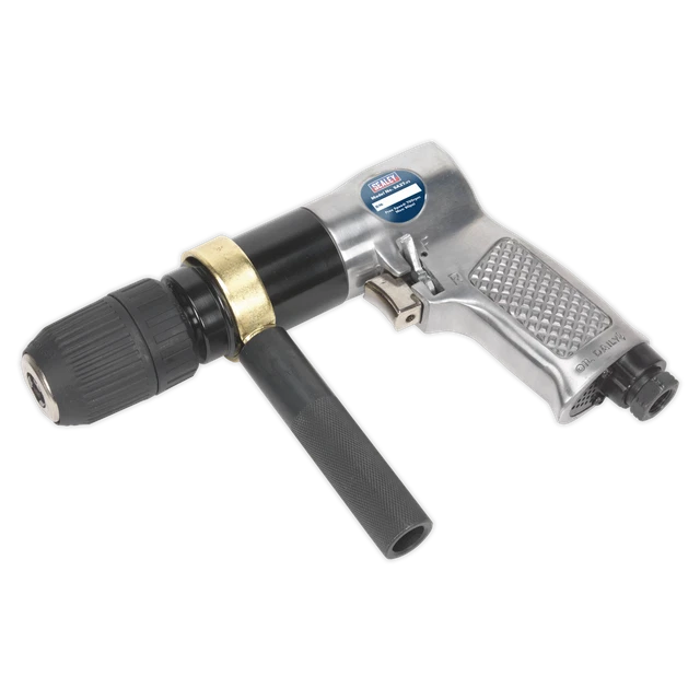 Taladro de aire SA27 Sealey 13 mm 700 rpm mandril reversible sin llave [taladros]