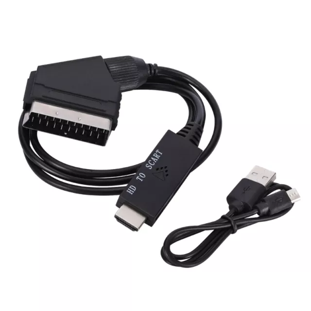 to Scart Adapter Converter Small Size Easy to Carry
