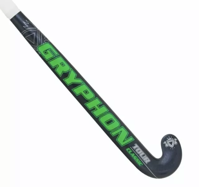 Gryphon Tour CC Classic Curve 2017 Field Hockey Stick 36.5,37.5,38.5, Free Grip