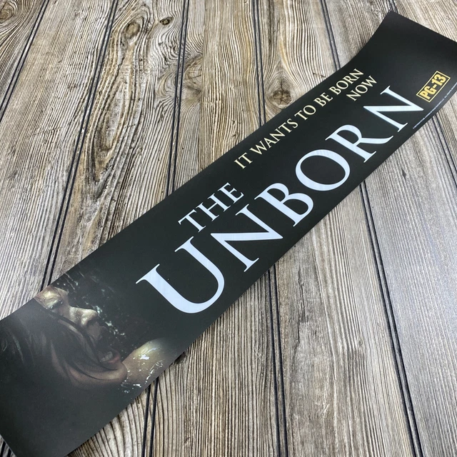 The Unborn 5”x25” Movie Theatre Mylar Poster 2008 Rogue Pictures Horror