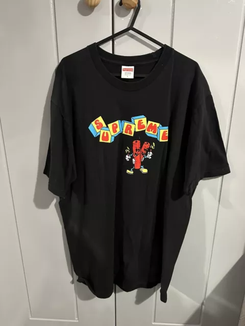 Supreme dynamite cheap tee navy