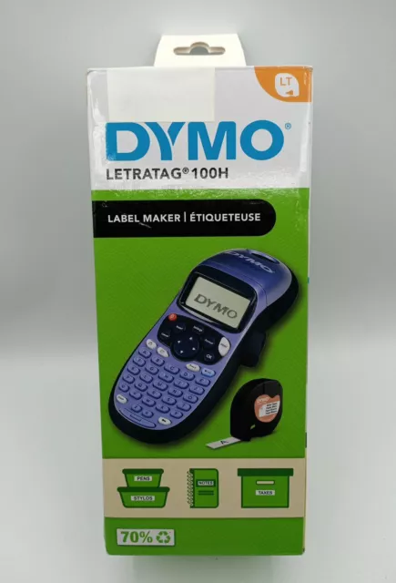 Dymo Label Maker Handheld LetraTag LT-100H Home Office Label Printer - FAULTY