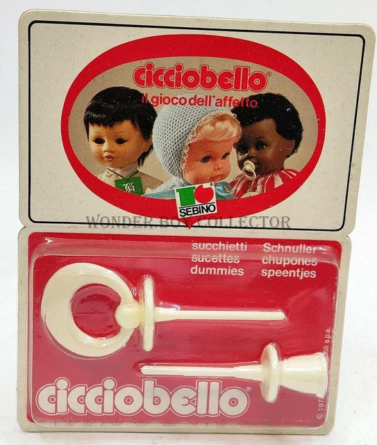 SEBINO CICCIOBELLO BELLISSIMO Ciuccio Succhietti Classico Vintage