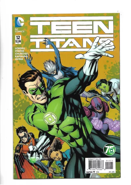 DC Comics - Teen Titans Vol.5 #12 Green Lantern variant (Dec'15) Near Mint