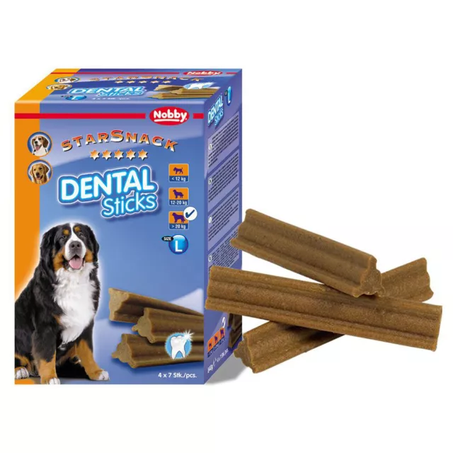 Nobby Perros Starsnack Dentales Sticks, L/ 840G, Nuevo