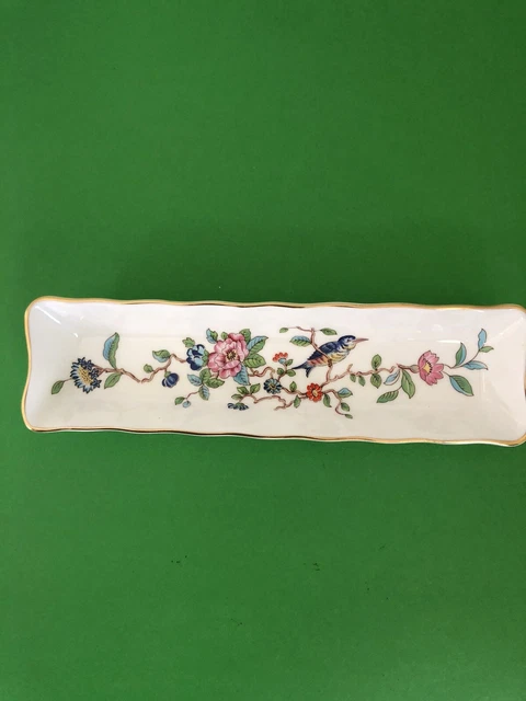 Aynsley Pembroke Fine Bone China Trinket Dish - Elegant and Timeless Piece!