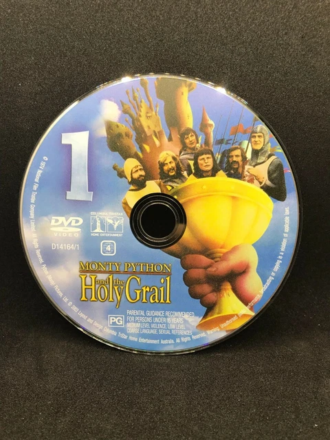 MONTY PYTHON AND the Holy Grail (1974) DVD Region 4 AUS PAL $10.00 ...