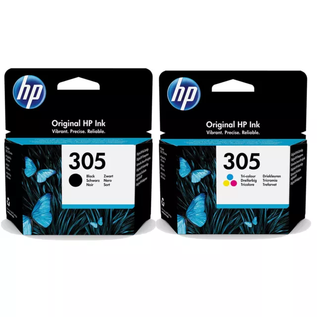 Encre Authentique HP 301XL Couleurs pour Imprimantes HP