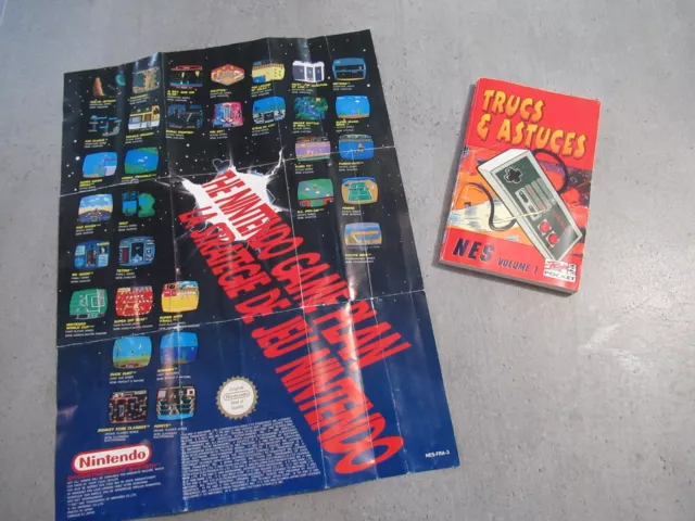 TRUCS ET ASTUCES Volume 1 NES Nintendo 1993 PLAYER ONE Pocket