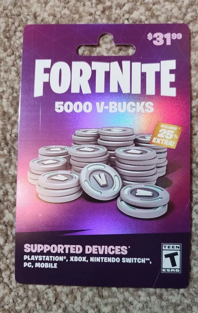 CARTE CADEAU FORTNITE 500 V-Bucks (globale) compatible  Xbox/PS/Switch/Mac/PC/Mobile EUR 39,82 - PicClick FR