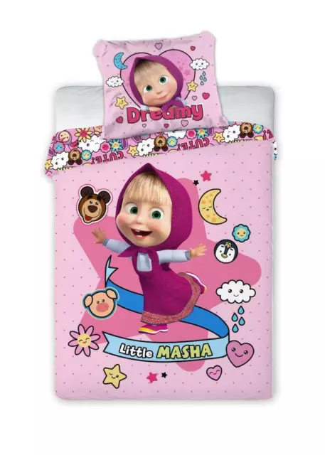 Masha and The Bear Baby Bed Linen 100x135 CM