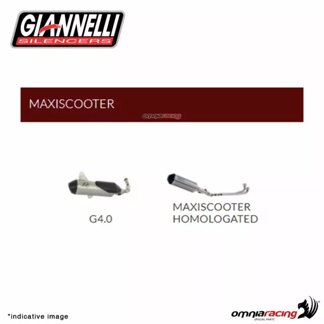 Auspuff Giannelli fur MBK Booster 50R 1992/2006 Reverse genehmigt 3