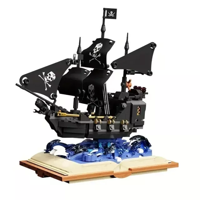 Magic Book ¤ Black Pearl (Pirates ship) ¤ Building Set 919 Piéces ¤NEUF + notice