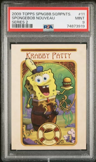 2003 UD Spongebob Squarepants Aquatic Amigos Tough Loss Bubble