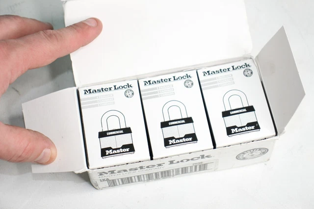 Masterlock 1KA Key 2539 6 Pack Padlock
