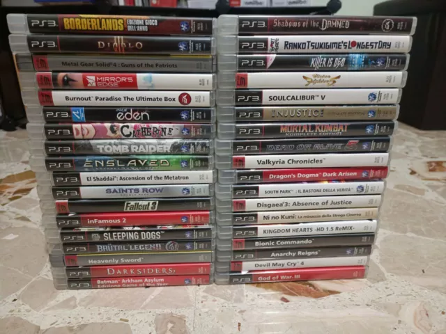 Giochi Originali Ps3 Sony Playstation 3 No Lotto Da 3 A 20 Euro