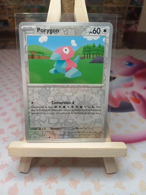 Pokemon TCG Porygon 137/165 Scarlet & Violet - 151 Common Reverse Holo | Shopee Philippines