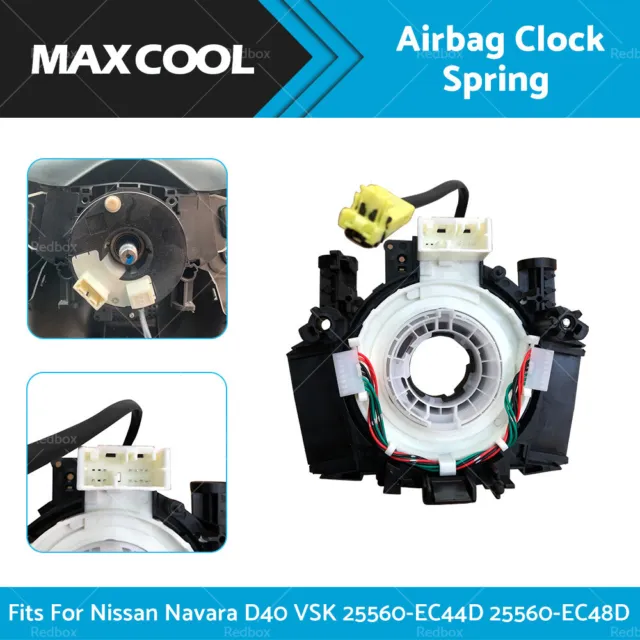 Clock Spring Replacement Fits For Nissan Navara D40 VSK 25560-EC44D 25560-EC48D