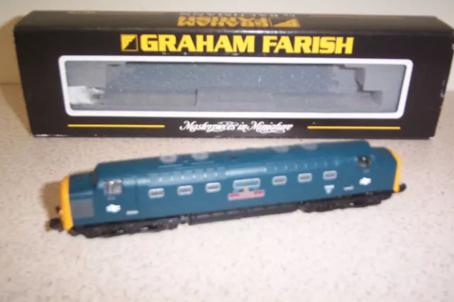 N Gauge Graham Farish Br Class 55 'Deltic' Diesel Locomotive.