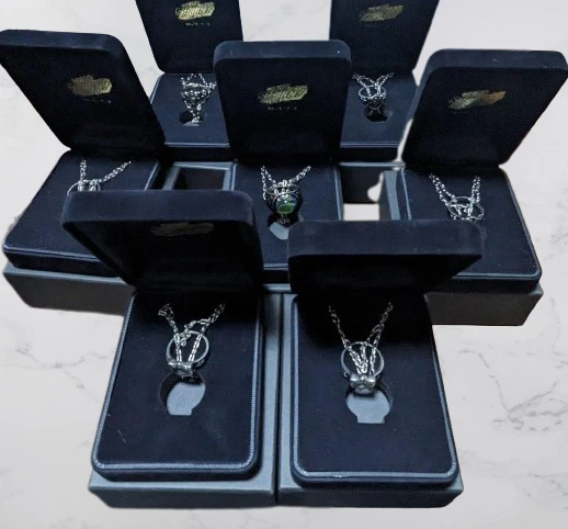 Katekyo Hitman Reborn! Vongola Ring Necklace Complete Anime Goods JP.
