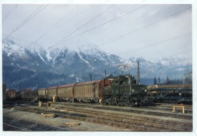 PE Foto Eisenbahn ÖBB BBÖ E-Lok Elektrolok 1161.02 Hbf Innsbruck 2.2.1985 (A405)