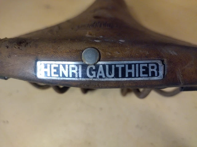 Selle vélo Henri Gauthier - Équipements vélos